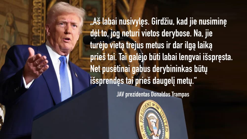 Skandalas – judame ne prie ne prie teisingos pergalės, o prie greitų paliaubų