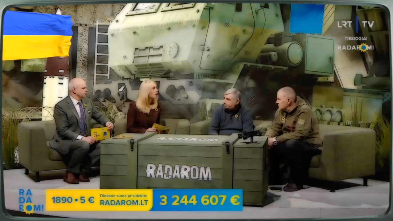 Paskubėkite: aukodami pinigus RADAROM, padedate ne ukrainiečiams, o padedate sau