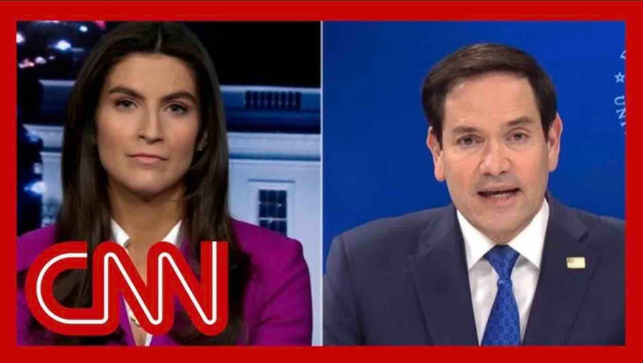 JAV valstybės sekretoriaus Marco Rubio interviu CNN, po skandalo Baltuosiuose rūmuose