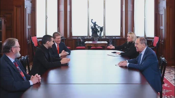 Rusijos užsienio reikalų ministro Sergejaus Lavrovo interviu JAV tinklalaidininkams