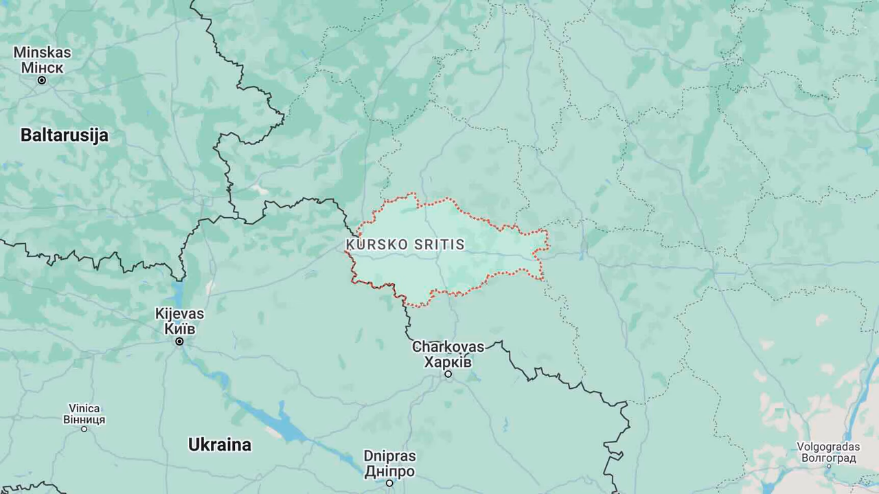 Kursko srityje viskas vyksta pagal Ukrainos generalinio štabo planą, skelbiama USAID žiniasklaidos eteryje