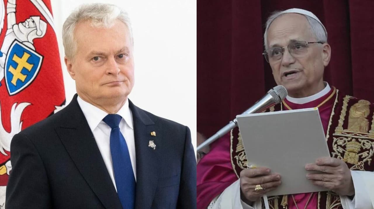 Popiežiaus išrinkimas sutampa su Nausėdos vertybine lyderyste pasaulio kontekste