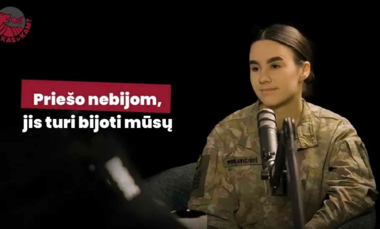Rusijos nebijom, ji turi bijoti mūsų – be šūvio nepasiduosime