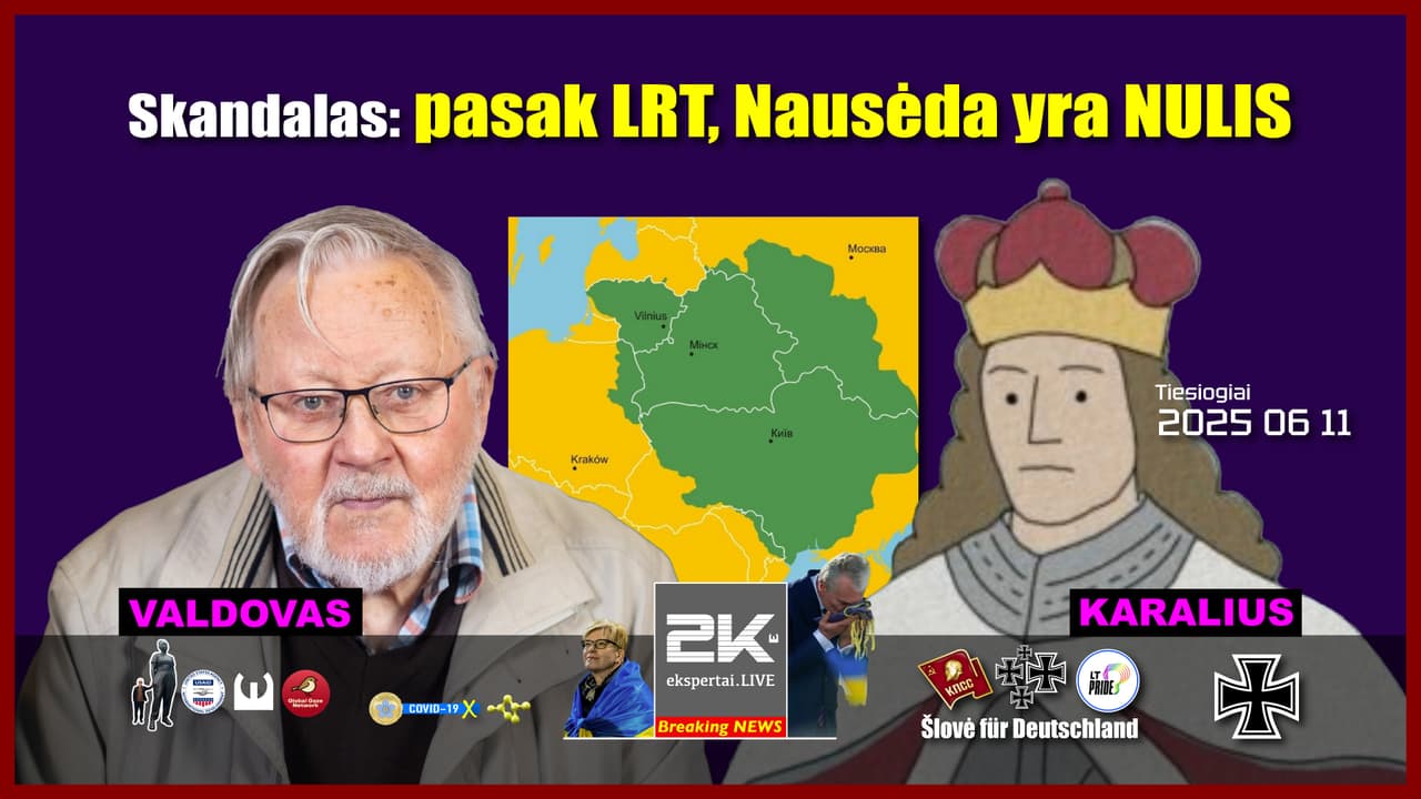 Įvaldovinome Vytautą Landsbergį, esame pajėgus įkaralinti ir Vytautą Didijį