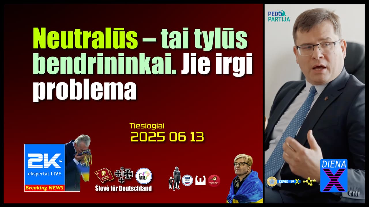 Švari Lietuva prasideda nuo drąsos įvardyti vidinį priešą – Kasčiūnas ir Nausėda tai jau padarė