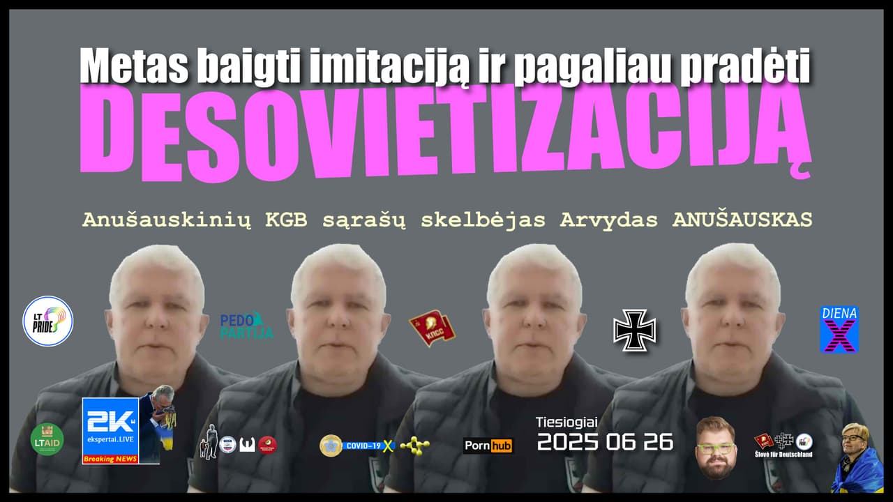 Desovietizacija dar nepradėta, o Nausėda jau motyvavosi