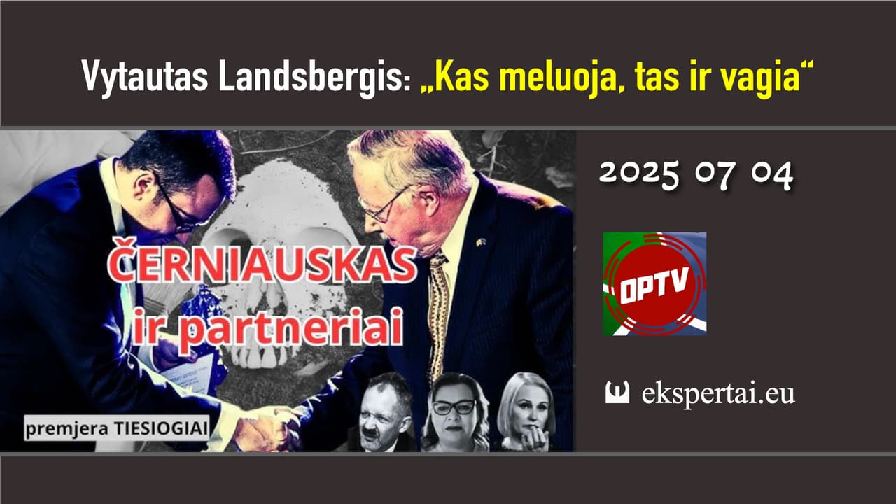 Ką nuo jūsų vėl nuslėpė Šarūnas Černiauskas