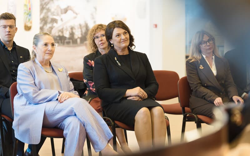 Prezidentūra paskelbė, kad pasakė Nausėdienė
