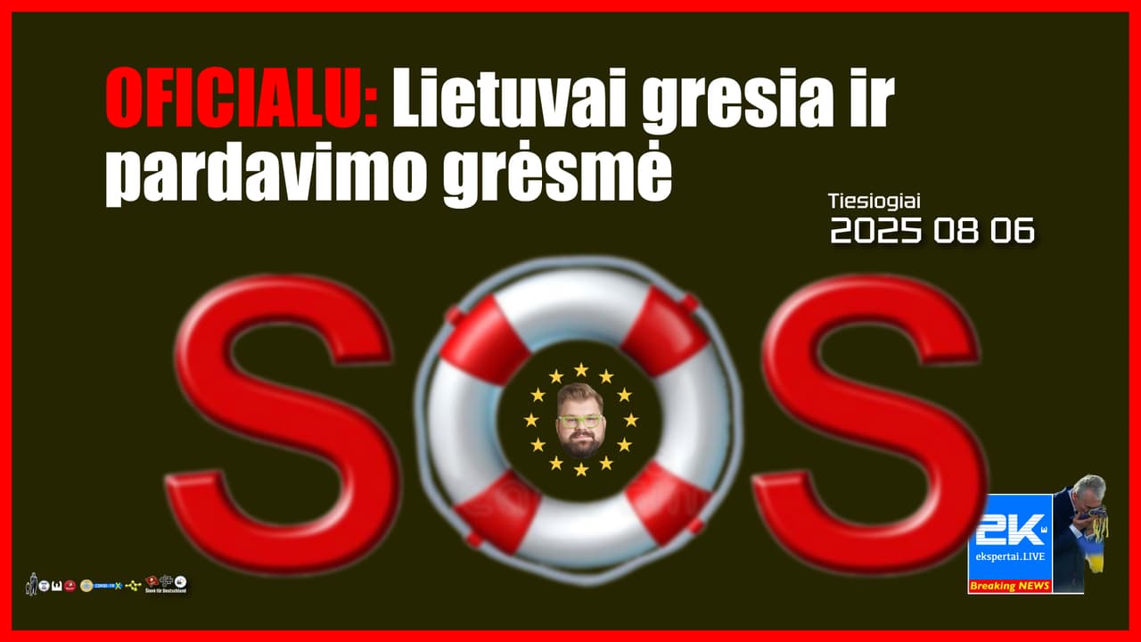 Grėsmė po vieną nevaikšto – be karinės grėsmės Lietuvai gresia ir pardavimo grėsmė (urmu su Ukraina)