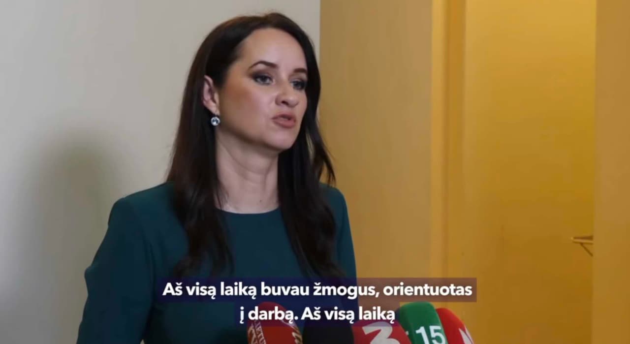 Paskelbta, kad Ruginienė galės puikiai dirbti su Nausėda