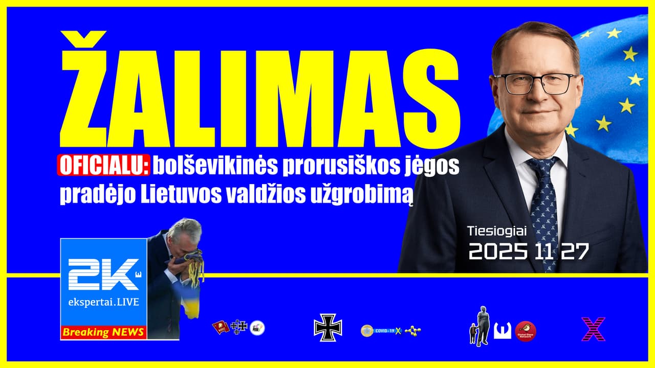 Lietuvos situacija tampa katastrofiška