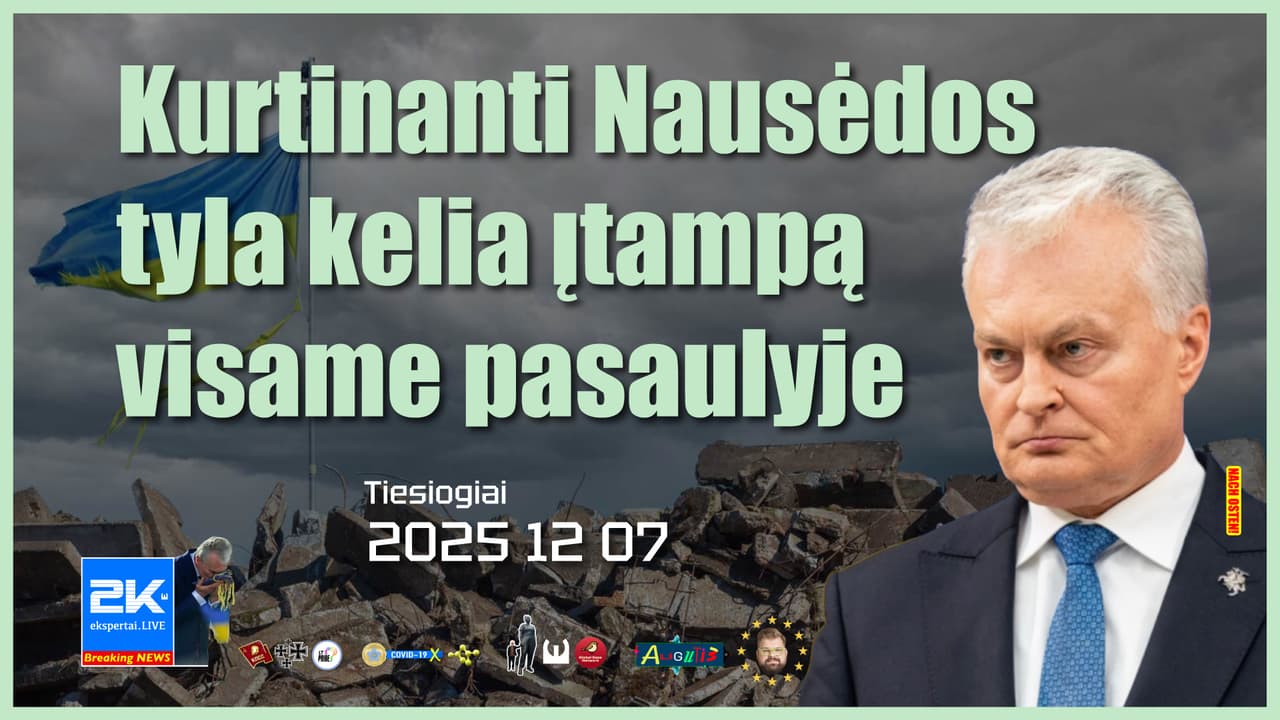 JAV paskelbus skandalingą dokumentą – kurtinanti Nausėdos tyla kelia įtampą visame pasaulyje
