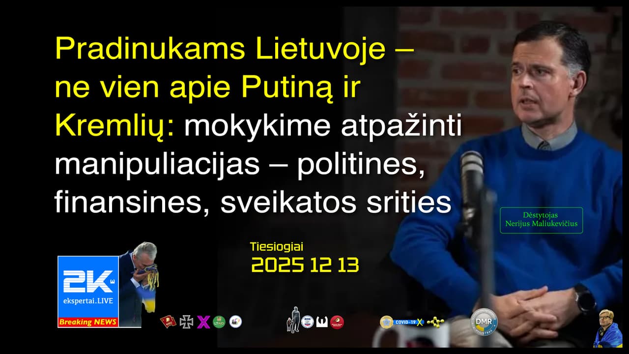Skirtingai nuo JAV, Lietuva sugebėjo išlaikyti atsparumą Kremliaus operacijoms