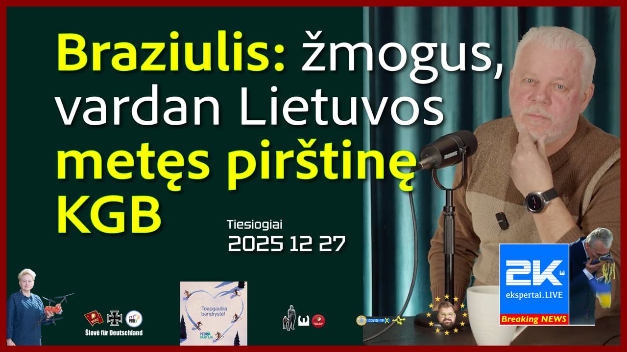 Žmonės, kūrę Lietuvą: kai 1990 m. Lietuvoje prasidėjo Sąjūdis, Braziulis metė KGB