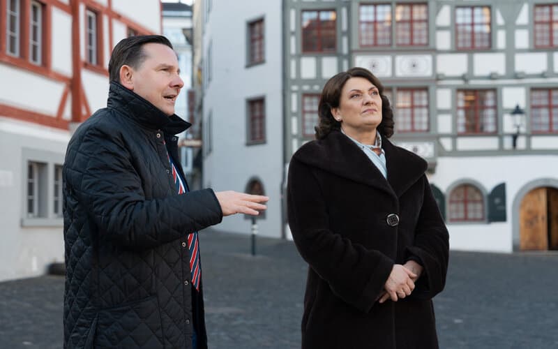 Nausėdienė susitiko su Partschefeld ir aptarė ryšius