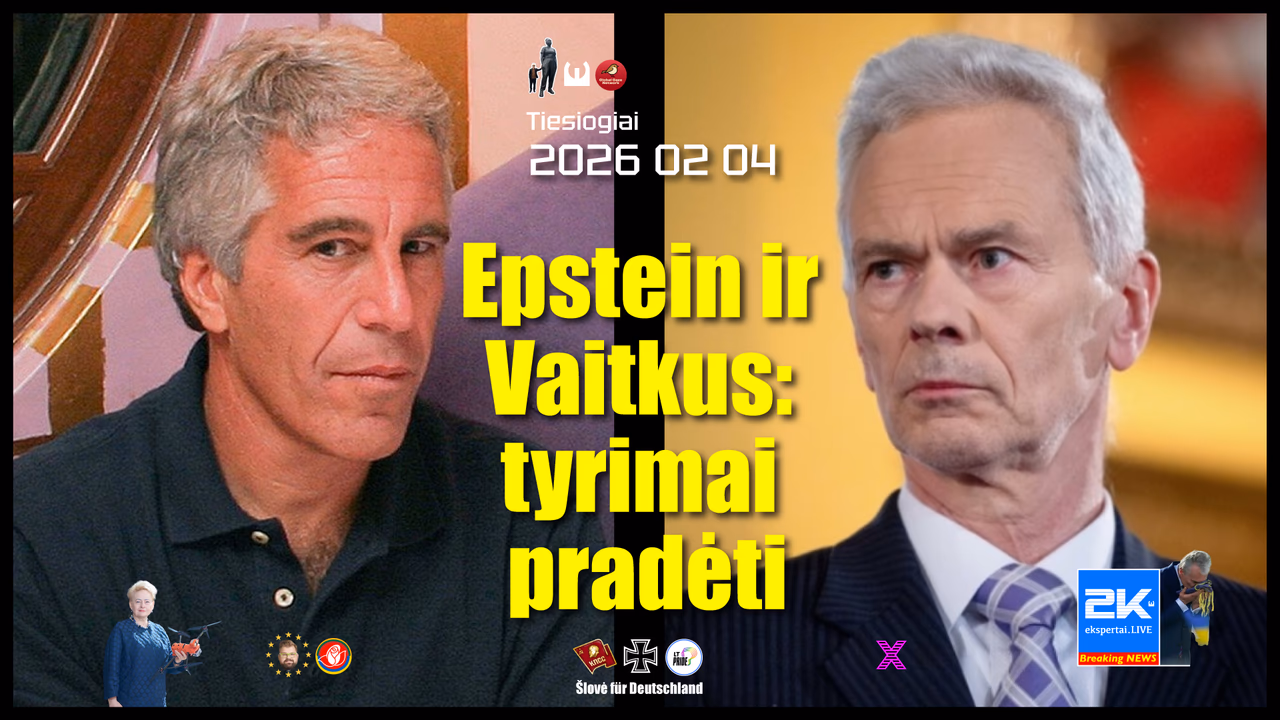 Ir aklas mato Rusijos ranką: Jeffrey Epstein ir Eduardas Vaitkus