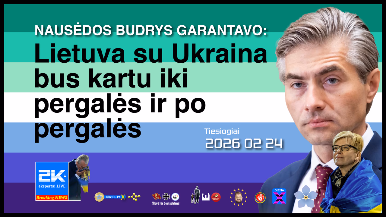 Ukrainos pergalė – šviesios Lietuvos ateities sąlyga ir garantas