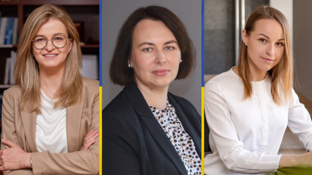 Konkurencijos tarybos lyderės: Karina Kučaidze-Wencel - narė, pirmininkės pavaduotoja (kairėjė), Jolanta Ivanauskienė - pirmininkė (viduryje), Irma Urmonaitė - narė, pirmininkės pavaduotoja (dešinėje).