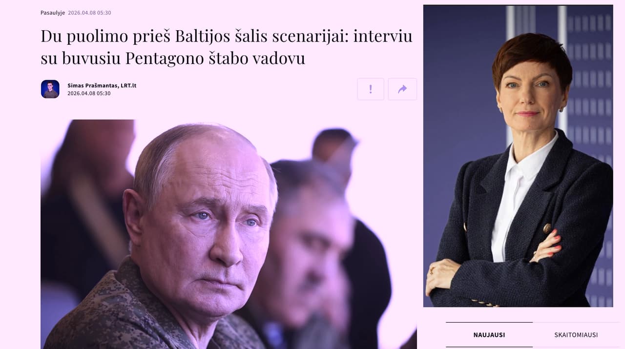 LRT paskelbė scenarijų, nuo kurio Baltijos šalims turi stingti kraujas