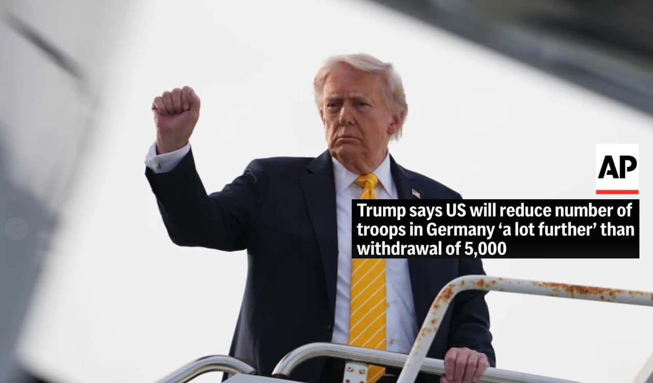 JAV iš Vokietijos išveda 5 tūkst. karių, tačiau Donald Trump kalba apie dar didesnį mažinimą