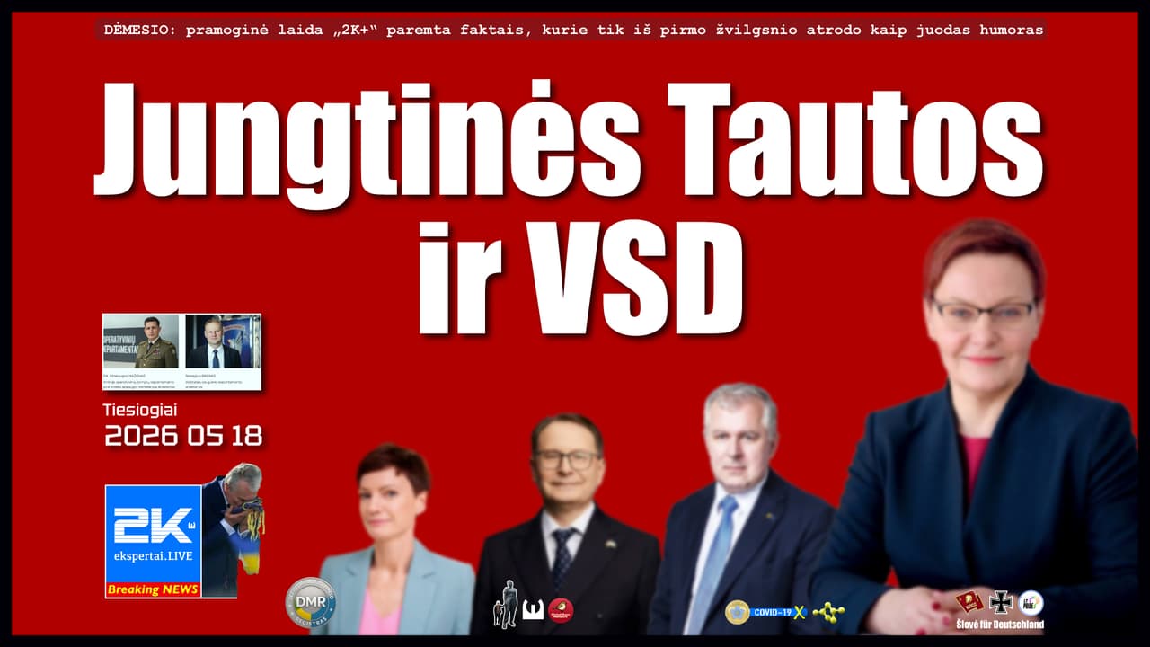 VSD „grėsmė“ per ilgus metus nebuvo nei pašalinta, nei užkardyta, nei įrodyta teisme. Tai kas čia vyksta?