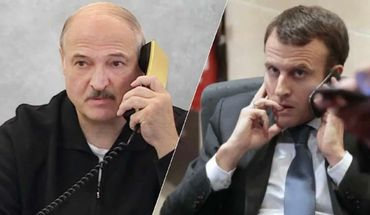 Po ketverių metų pertraukos Macron kalbėjosi telefonu su Lukašenka