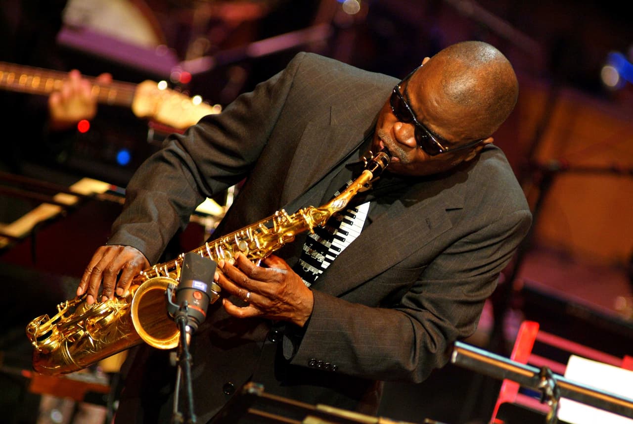Maceo Parker. Nuotr. iš "headsup.com"