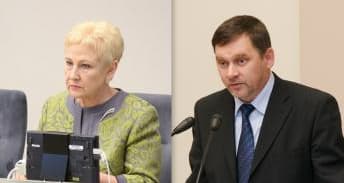 Konservatoriai I. Degutienė ir V. Stundys