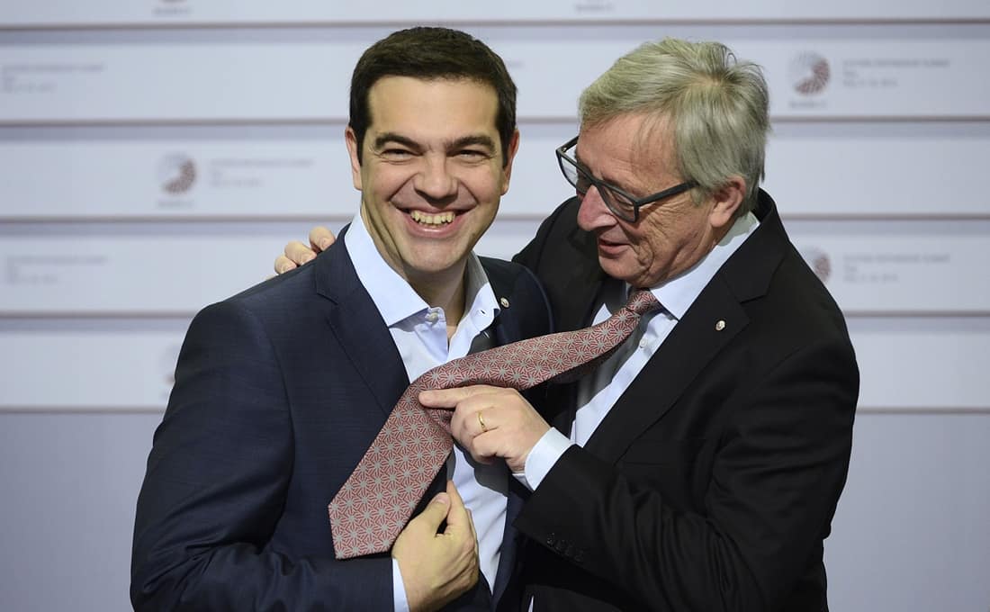 Europos Komisijos pirmininkas Ž. K. Junkeris (dešinėje). Nuotr. zn.ua