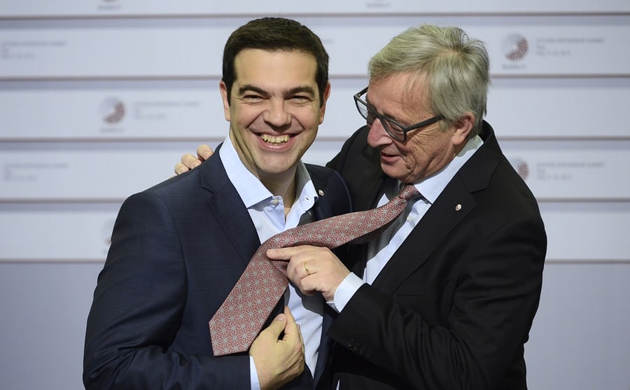 Europos Komisijos pirmininkas Ž. K. Junkeris (dešinėje). Nuotr. zn.ua