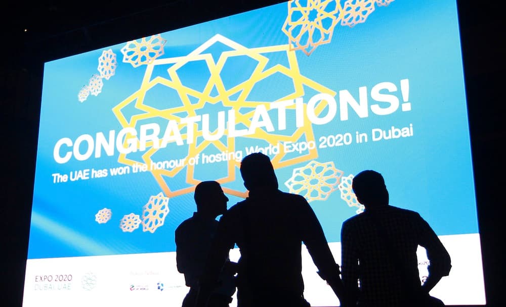 Pasaulinė EXPO paroda 2020 metais vyks Dubajuje. EPA-Eltos nuotr.