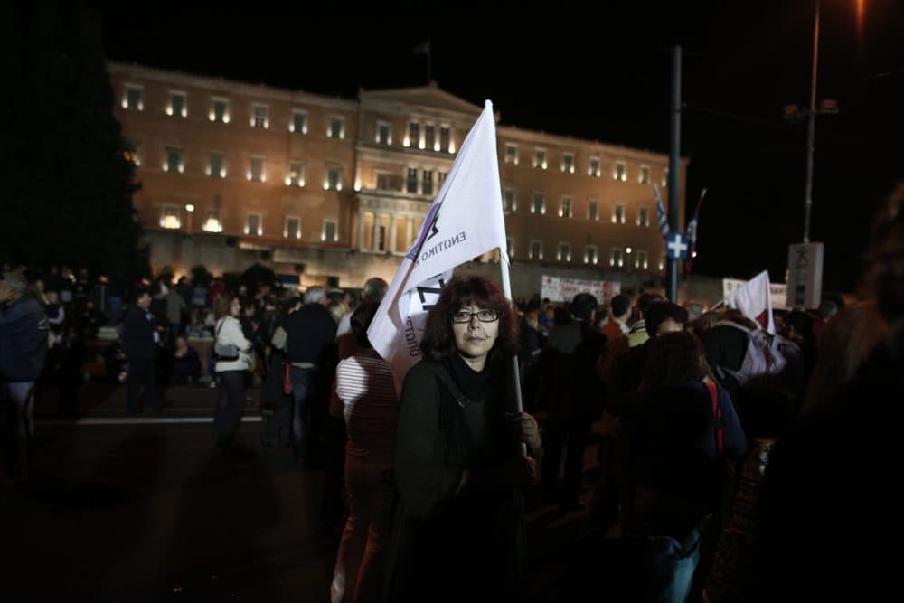 Graikijos parlamentas atmetė nepasitikėjimo vyriausybe pareiškimą. EPA-Eltos nuotr.