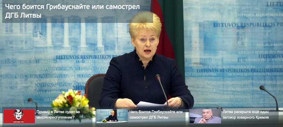 Rusiškas portalas nepaskelbė nė vieno naujo fakto, tačiau Lietuvos žiniasklaida reaguoja itin jautriai