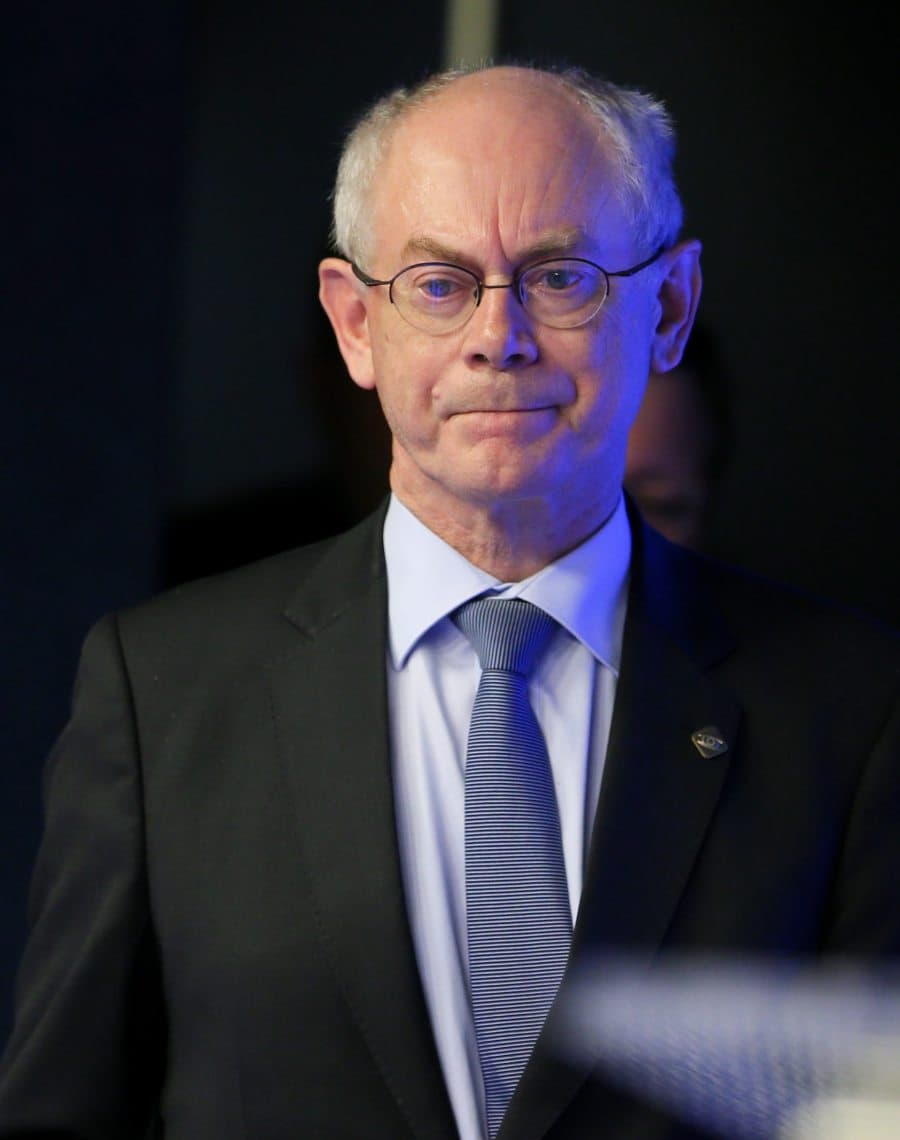 ES Vadovų Tarybos pirmininkas Hermanas Van Rompuy. EPA-Eltos nuotr.
