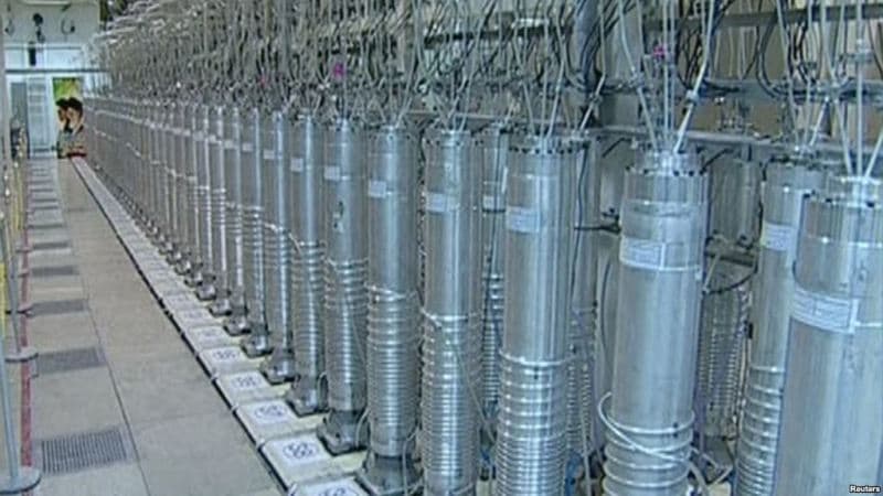 Iranas instaliuoja naujas urano sodrinimo centrifugas