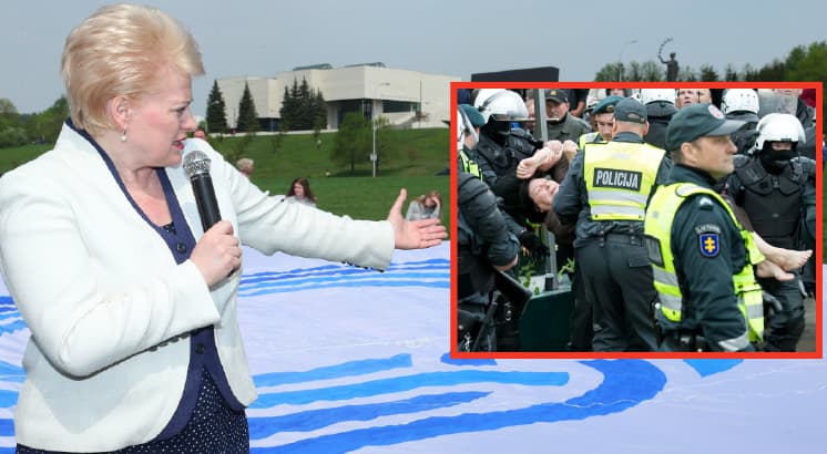 Būtų nei šis, nei tas, jei per Lietuvos pirmininkavimą ES Tarybai mūsų šalies vadovė aukštiems Europos svečiams turėtų nuolat aiškintis, kas Lietuvoje yra tokių ir panašių egzotiškų performansų autorius