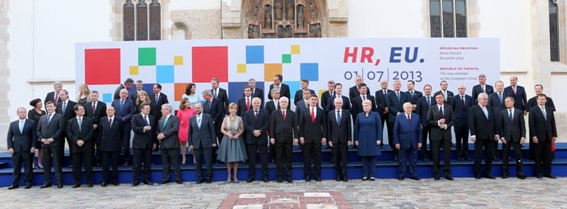 Kroatija tapo Europos Sąjungos nare. EPA-ELTA nuotr.