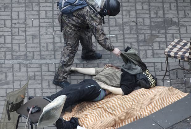 Ukrainoje suimta 12 „Berkut“ būrio pareigūnų