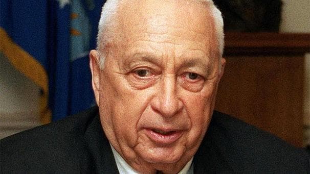 11-asis Izraelio premjeras Arielis Šaronas