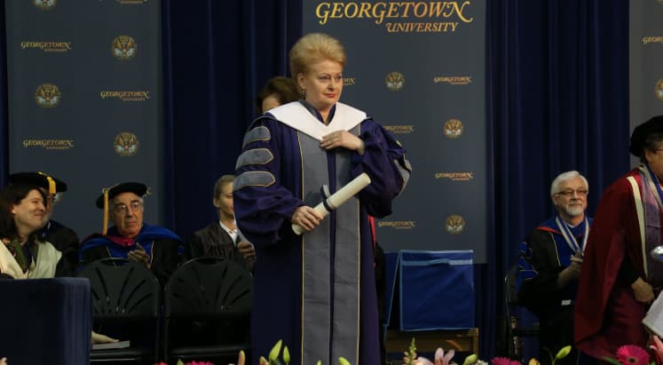 D. Grybauskaitė: „Per 23 Nepriklausomybės metus nuėjo nelengvą, bet įspūdingą sėkmės kelią”