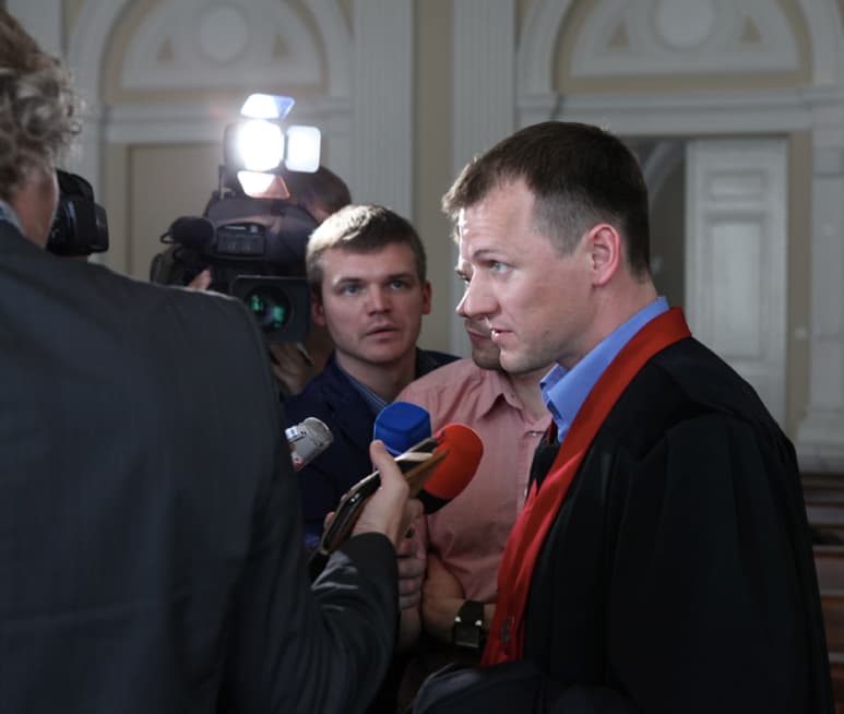 Teismo sprendimas - tarsi smūgis į „dūdą” prokurorui M. Dūdai ir jo sėbrams. Nuotr. "E.eu"