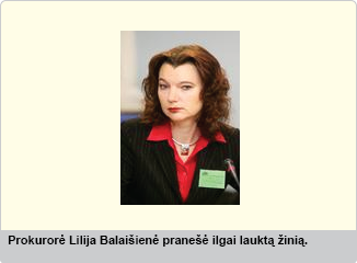 Prokurorė L. Balaišienė