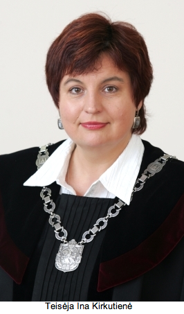 Teisėja Ina Kirkutienė