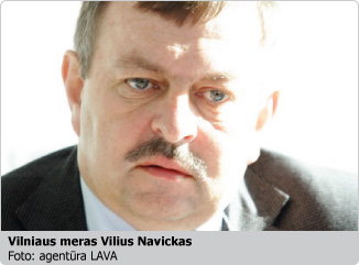 Vilniaus meras Vilius Navickas