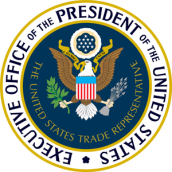 "Piratų" sąrašą sudarančios Jungtinių Valstijų prekybos atstovybės emblema