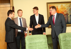 Premjero A. Butkevičiaus susitikimas su jaunaisiai lyderiais. Nuotr. Eltos