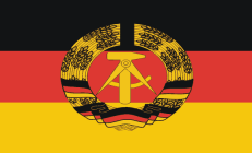 Vokietijos Demokratinės Respublikos vėliava