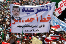 Masinės M. Morsio šalininkų ir priešininkų demonstracijos Egipte. EPA-Eltos nuotr.