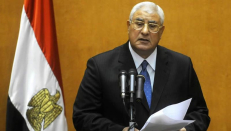 Laikinasis Egipto prezidentas Adlis Mansuras