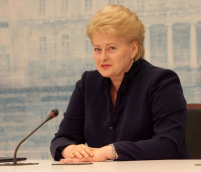 Prezidentė D. Grybauskaitė. Eltos nuotr.